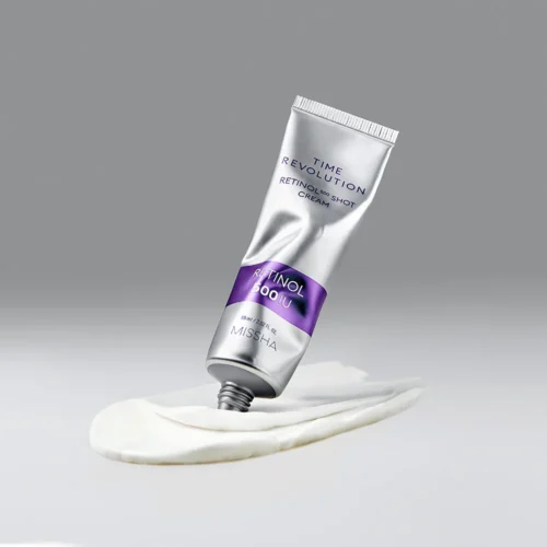 Alternative view of MISSHA Time Revolution Retinol 500 Shot Cream pretnovecošanās krēms ar retinolu