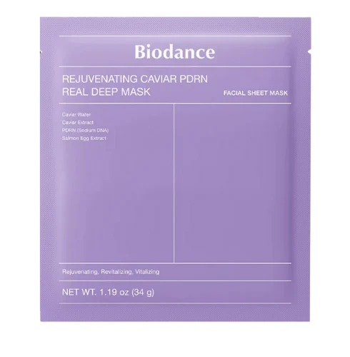 Biodance Rejuvenating Caviar PDRN Real Deep Mask atjaunojoša nakts sejas maska