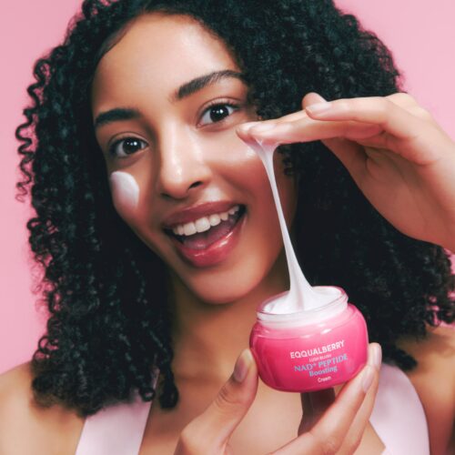 Alternative view of EQQUALBERRY NAD+ Peptide Boosting Cream pretnovecošanās krēms ar peptīdiem