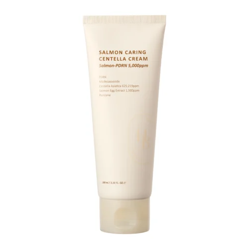 HEVEBLUE Salmon Caring Centella Cream atjaunojošs krēms ar PDRN