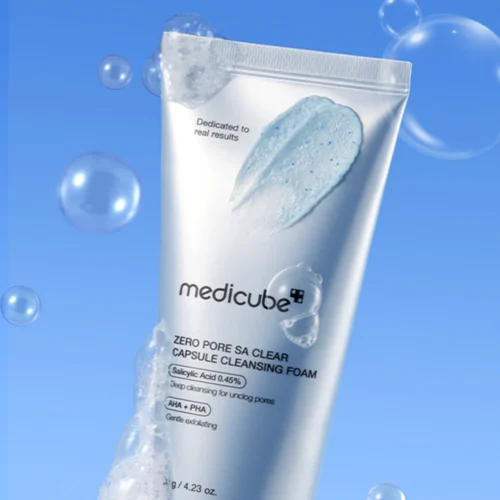 Alternative view of Medicube Zero Pore SA Clear Capsule Cleansing Foam attīrošas putas ar salicilskābi