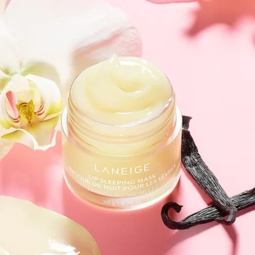 Alternative view of Laneige Lip Sleeping Mask Vanilla intensīva nakts lūpu maska