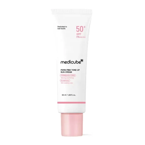 Medicube PDRN Pink Tone Up Sun Cream saules aizsargkrēms ar toni SPF50+