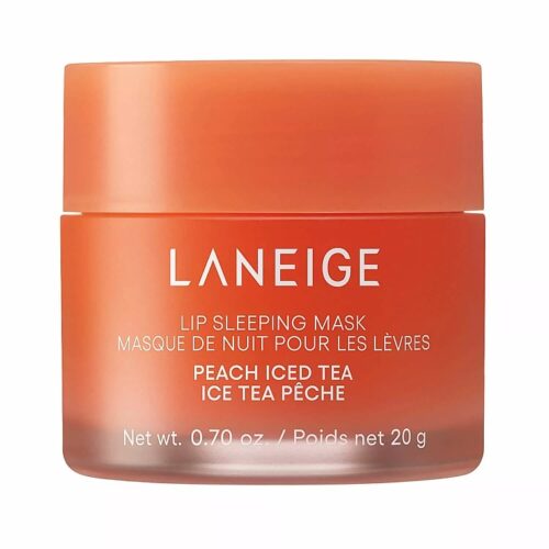 Laneige Lip Sleeping Mask Peach Iced Tea intensīva nakts lūpu maska