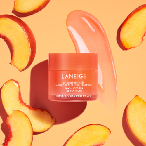 Alternative view of Laneige Lip Sleeping Mask Peach Iced Tea intensīva nakts lūpu maska