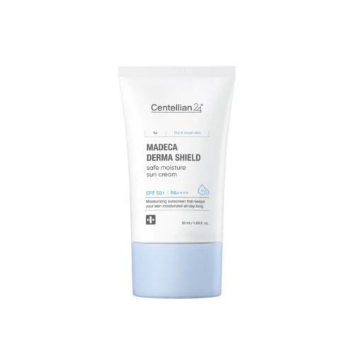 Centellian24 Madeca Derma Shield Safe Moisture Sun Cream mitrinošs saules aizsargkrēms SPF50+