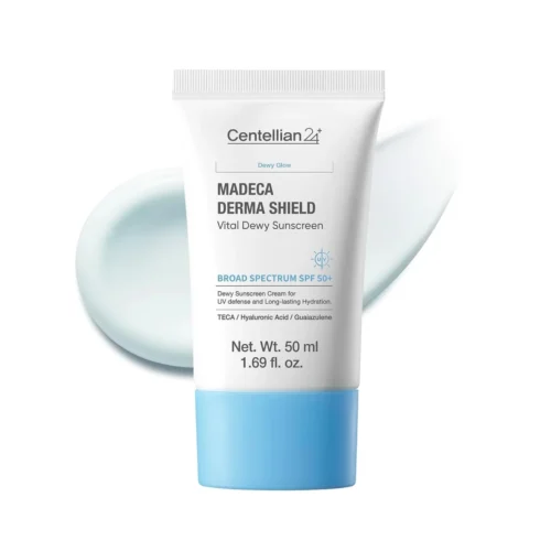 Alternative view of Centellian24 Madeca Derma Shield Safe Moisture Sun Cream mitrinošs saules aizsargkrēms SPF50+