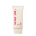 K-SECRET SEOUL 1988 Sun Collagen Complex 7 + Plum SPF50+ viegls saules aizsargkrēms ar kolagēnu