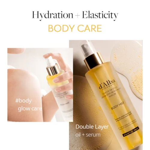 Alternative view of d’Alba White Truffle Aromatic Body Mist Serum mitrinošs serums-sprejs ķermenim