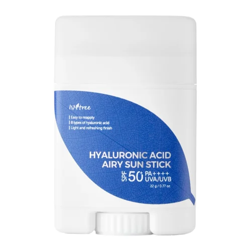 Isntree Hyaluronic Acid Airy Sun Stick SPF 50+ zīmuļveida saules aizsarglīdzeklis