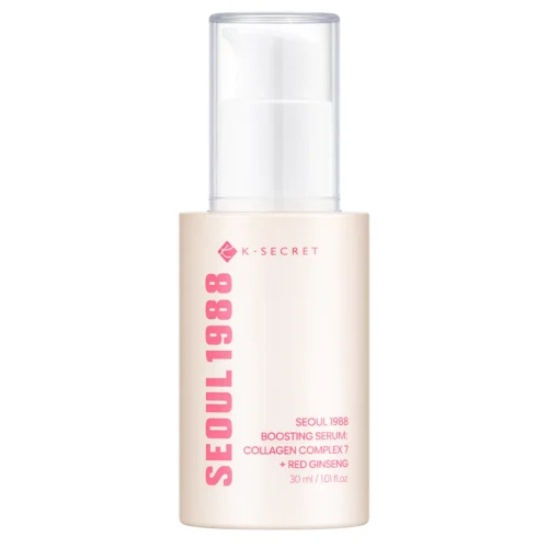 K-SECRET SEOUL 1988 Boosting Serum Collagen Complex 7 + Red Ginseng liftinga serums ar kolagēnu