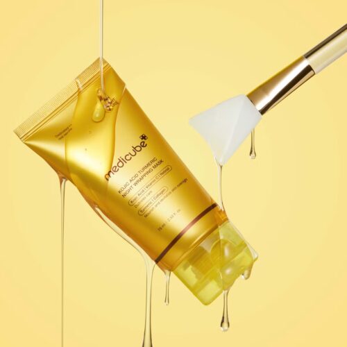 Alternative view of Medicube Kojic Acid Turmeric Night Wrapping Mask nakts sejas maska pret pigmentāciju